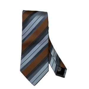 Hugo Boss Horizontal  Stripe 100% Silk Men's Cravate Neck Tie